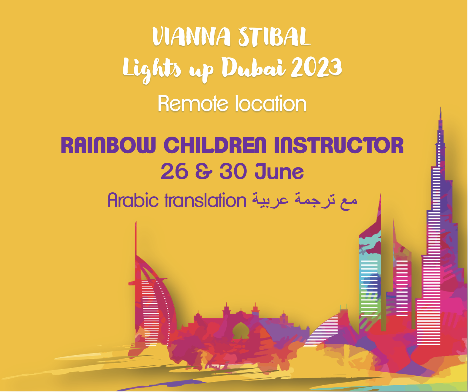 Remote Rainbow Children Instructor
